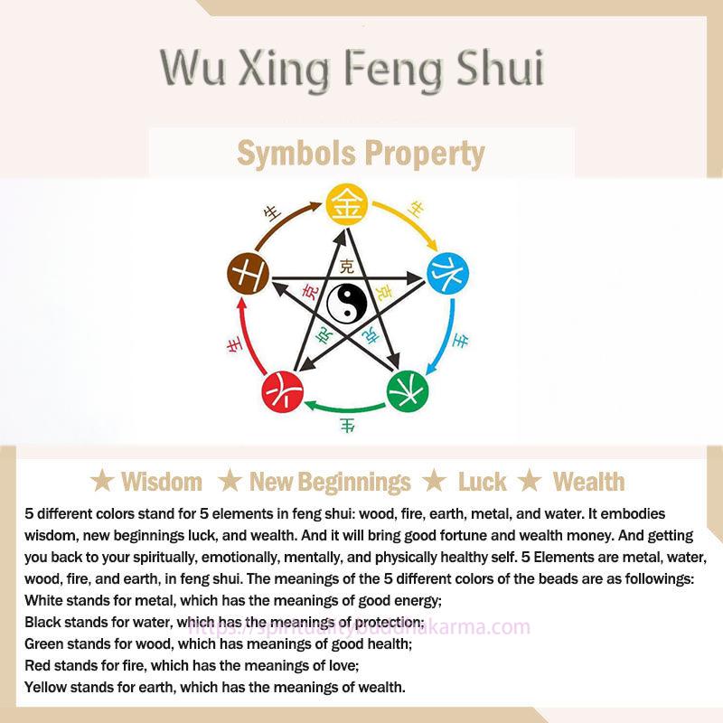 Ancient Tibetan Energy Protection Tibetan Handmade Colorful King Kong Knot Five Elements Luck Braid String Bracelet Bracelet