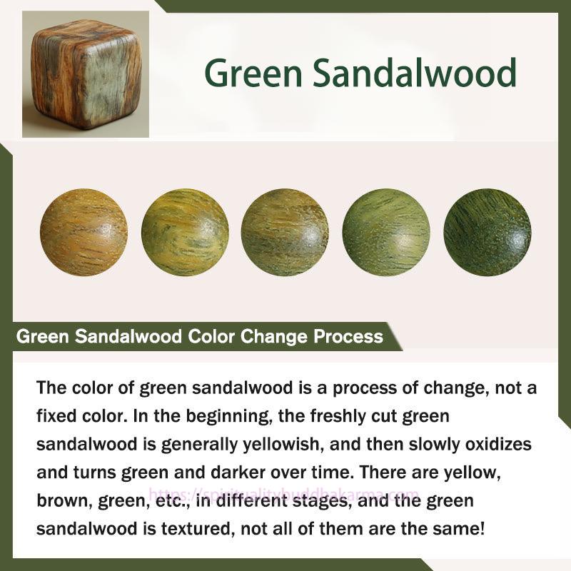 Spirituality Buddha Karma Chinese Zodiac Rosewood Green Sandalwood Ebony Wood Copper Coin Carved Calm Bracelet Bracelet BS 3